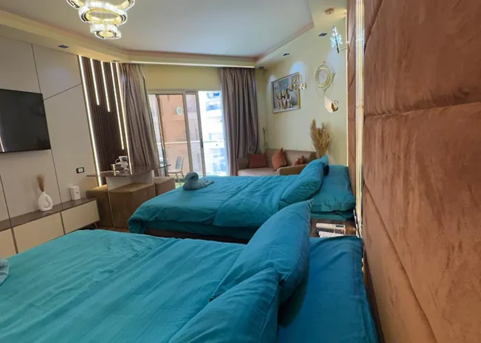 Red Sea Paradise Balcony Free Wific201 דירה הורגהדה